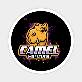 Camel Wrestling 4 Magnet